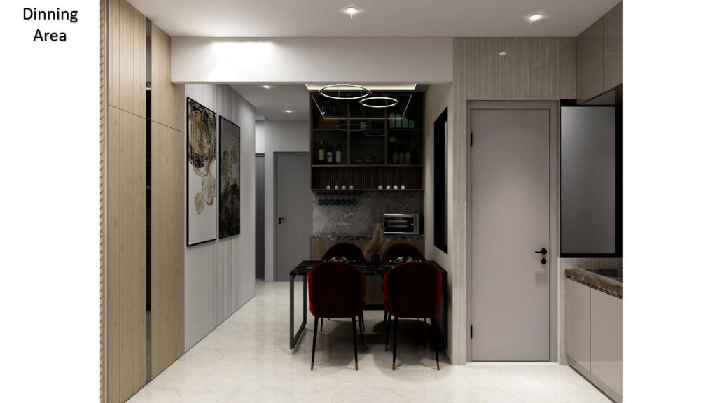 luxury modular kitchen design project by Nirveen Interior Pvt Ltd Ahmedabad