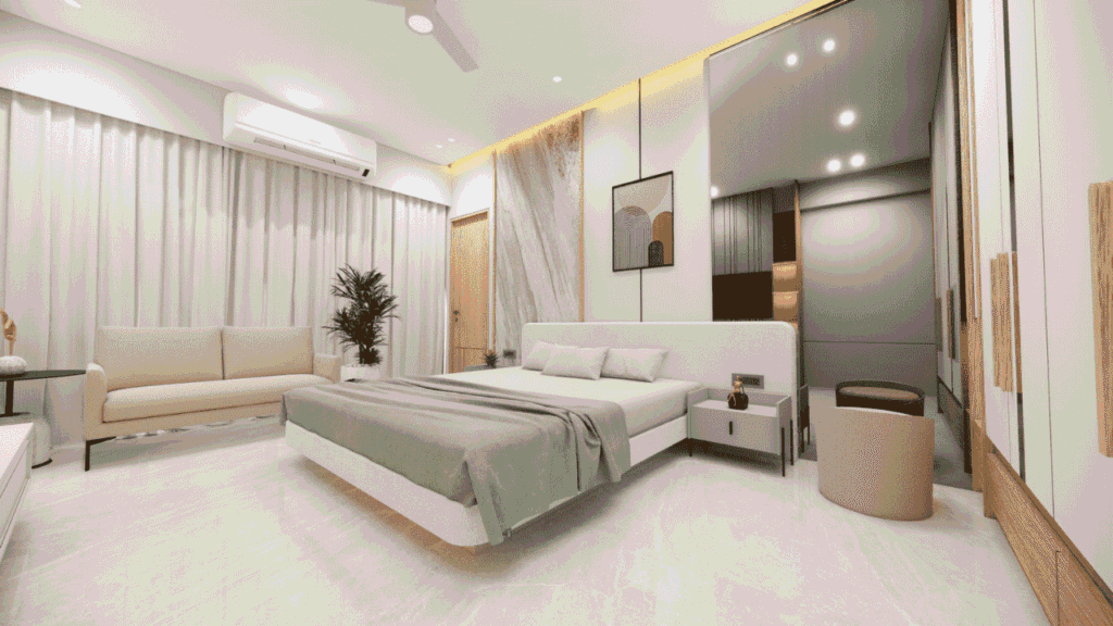 Atmos by Solriya — Bedroom Interior Design Gandhinagar | Nirveen Interior